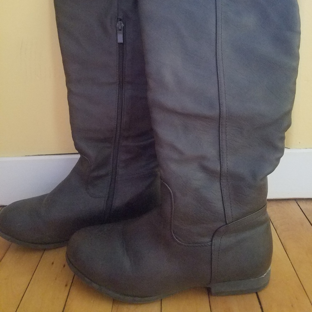 Knee high boots